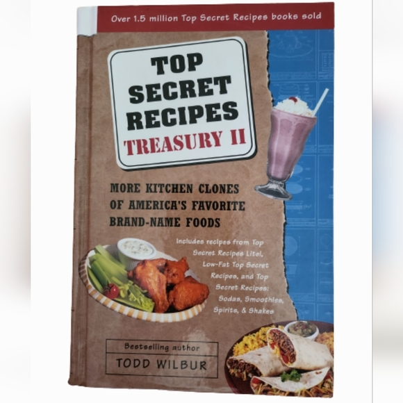 TODD WILBUR Top Secret Recipes Treasury II 732 pages - Picture 1 of 16